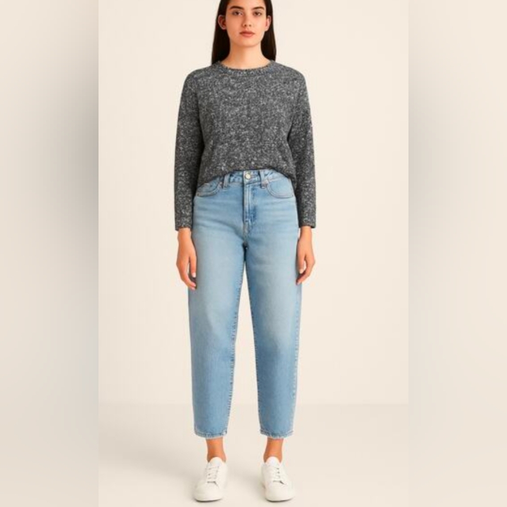 Madewell Balloon High Rise  Wide Leg Jean Sz 31